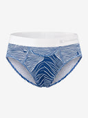 Classic Soft MicroModal Brief (Horizontal Fly) - Coastal Joy | Sail Line Current
