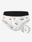 Zero-G™ MicroModal Brief（Side Fly） - Coastal Joy | Lucky Whale