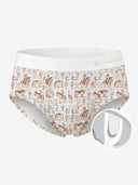 【Pre-Order】 Zero-G™ MicroModal Ranch Toile Brief (Side Fly) - Saddle & Stakes