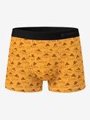 【Pre-Order】Classic Soft MicroModal Trunk（Horizontal Fly） - Saddle & Stakes | Golden Rodeo Script