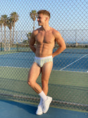 Zero-G™ MicroModal Brief（Side Fly） - Tennis Club Days | First Serve Stripe