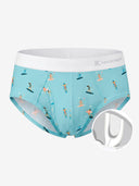 【Pre-Order】Zero-G™ MicroModal Brief - Harbor Stripe
