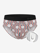 【Pre-Order】Zero-G™ MicroModal Brief (Horizontal Fly) - Diamond Club |Pinstripe Pitch