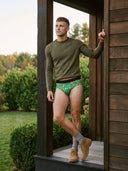 【Pre-Order】Classic Soft MicroModal Brief（Horizontal Fly） -Fall Outing  | Autumn Break