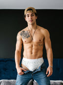 【Pre-Order】Classic Soft MicroModal Brief（Horizontal Fly） - Saddle & Stakes | Lucky Spur