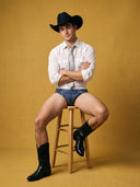 Zero-G™ MicroModal Brief (Side Fly) - Saddle & Stakes | Bandana Derby