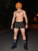【Pre-Order】Classic Soft MicroModal Trunk（Horizontal Fly） - Halloween | Midnight Boo