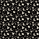 【Pre-Order】Classic Soft MicroModal Trunk（Horizontal Fly） - Halloween | Midnight Boo