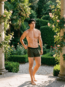 【Pre-Order】Classic Soft MicroModal Trunk（Horizontal Fly） - Island Ease | Garden Calm
