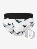 Zero-G™ MicroModal Brief（Side Fly） - Coastal Joy | Lucky Whale