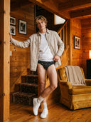 【Pre-Order】Classic Soft MicroModal Brief（Horizontal Fly） -Fall Outing  | Camp Notes