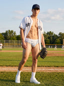 【Pre-Order】Classic Soft MicroModal Brief（Horizontal Fly） - Diamond Club |Rookie Play