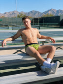 【Pre-Order】Classic Soft MicroModal Brief（Horizontal Fly） - Tennis Club Days | Topspin Ball