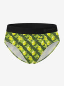 【Pre-Order】Classic Soft MicroModal Brief（Horizontal Fly） - Tennis Club Days | Topspin Ball