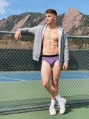 【Pre-Order】Zero-G™ MicroModal Brief (Horizontal Fly) - Tennis Club Days | Racket Pop