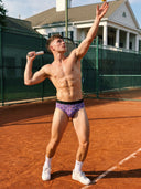 【Pre-Order】Zero-G™ MicroModal Brief (Horizontal Fly) - Tennis Club Days | Racket Pop