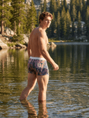 【Pre-Order】Classic Soft MicroModal Trunk（Horizontal Fly） - Island Ease | Sunny Leaves