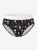 【Pre-Order】Classic Soft MicroModal Brief（Horizontal Fly） -Halloween  | Bone Parade