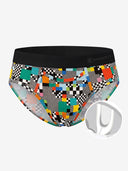 【Pre-Order】Zero-G™ MicroModal Brief (Horizontal Fly) - Pixel Pulse |Glitch Block