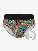 【Pre-Order】Zero-G™ MicroModal Brief (Horizontal Fly) - Pixel Pulse |Glitch Block