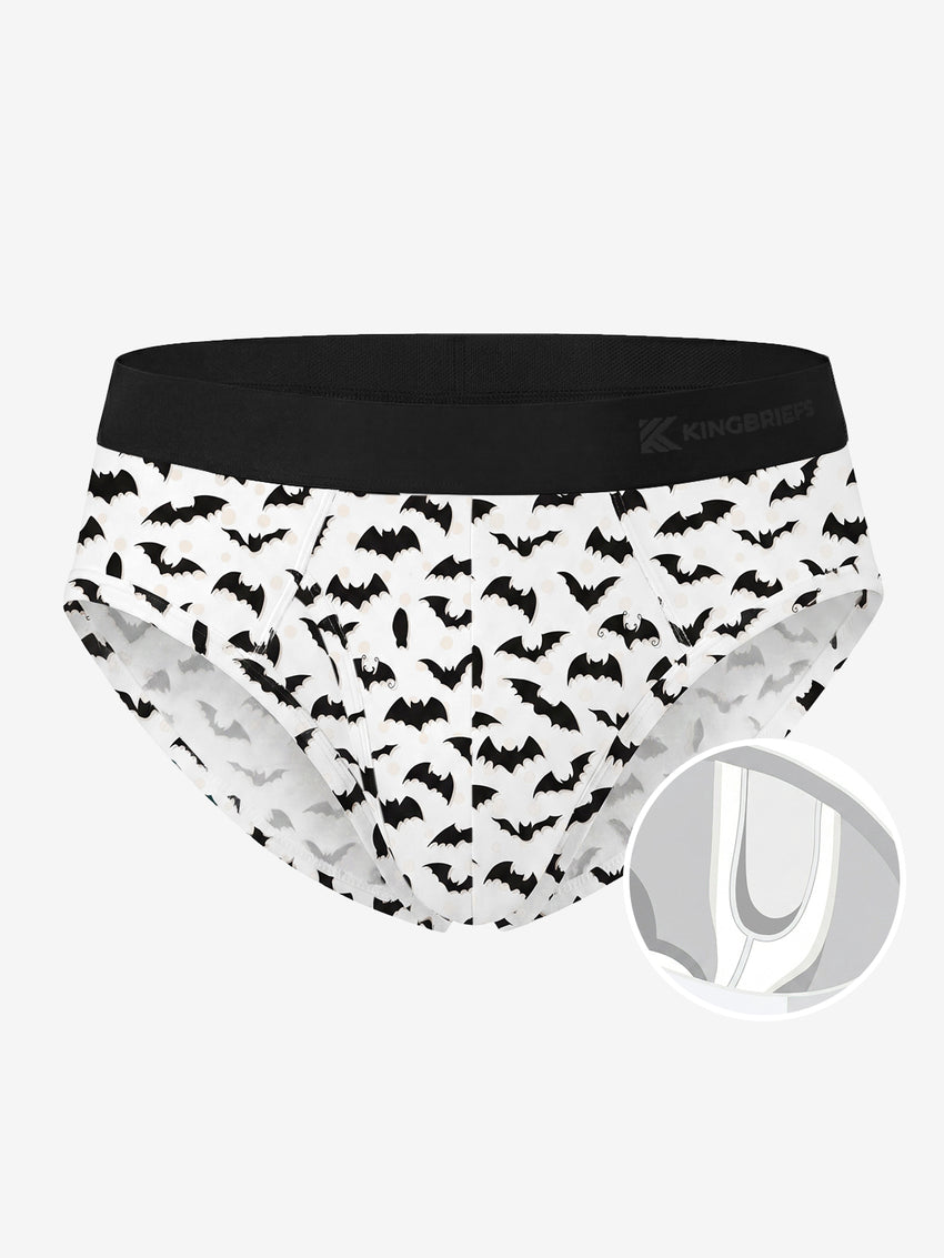 Zero-G™ MicroModal Brief（Side Fly） - Halloween | Bat Rush
