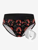 【Pre-Order】Zero-G™ MicroModal Brief (Horizontal Fly) - Halloween | Crimson Ritual