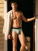 【Pre-Order】Classic Soft MicroModal Brief（Horizontal Fly） -Fall Outing  | Creekside Kit