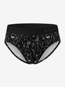 【Pre-Order】Classic Soft MicroModal Brief（Horizontal Fly） -Halloween  | Ghost Parade