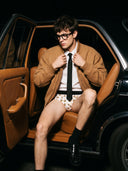 【Pre-Order】Classic Soft MicroModal Brief（Horizontal Fly） -Halloween  | Boo Brigade