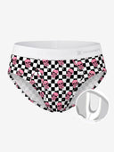 【Pre-Order】Zero-G™ MicroModal Brief（Side Fly） - Halloween | Pink Skull Check
