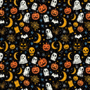 【Pre-Order】Classic Soft MicroModal Brief（Horizontal Fly） -Halloween  | Moonlit Pumpkins