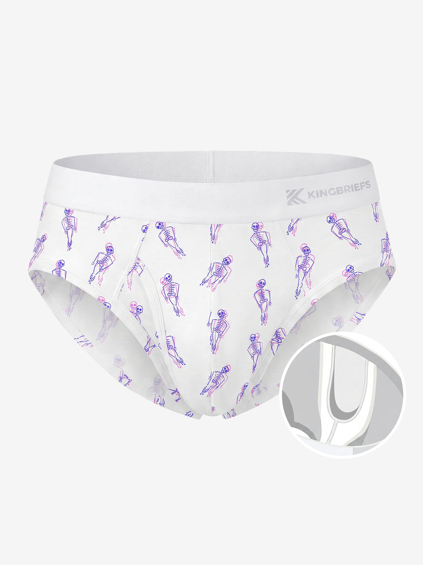 Zero-G™ MicroModal Brief（Side Fly） - Halloween | Ghosted Lilac
