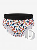 【Pre-Order】Zero-G™ MicroModal Brief (Horizontal Fly) - Pop Riot | Pineapple Pop