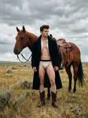 【Pre-Order】Zero-G™ MicroModal Brief (Horizontal Fly) - Saddle & Stakes | Saddle Scatter