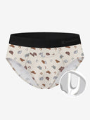 【Pre-Order】Zero-G™ MicroModal Brief (Horizontal Fly) - Saddle & Stakes | Saddle Scatter