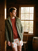 【Pre-Oder】 Relaxed Fit Knit Boxer (Button Fly) - Fall Outing | Maple Breeze