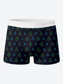 【Pre-Order】Classic Soft MicroModal Trunk（Horizontal Fly） - Christmas | Twilight Trees