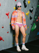【Pre-Order】Zero-G™ MicroModal Brief (Horizontal Fly) - Pop Riot | Pocket Confetti