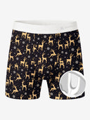 【Pre-order】Zero-G™ Elite Boxer Brief (Side Fly) - Christmas | Golden Reindeer
