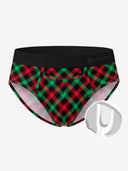 【Pre-Order】Zero-G™ MicroModal Brief (Horizontal Fly) - Christmas | Fireside Check