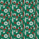 【Pre-Order】Classic Soft MicroModal Brief（Horizontal Fly） -Christmas  | Retro Bauble Party