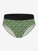 Classic Soft MicroModal Brief（Horizontal Fly） -Thanks Giving  | Thankful Garden