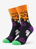 Essential Everyday Crew Socks - Halloween | Ghosts in the Graveyard | sha256:b60199aa860462c877e3099057dc223433277bc9ede7c704f6307d3e14b3d77f