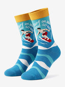 Essential Everyday Crew Socks - Coastal Joy | Surf On | sha256:c2e6262c77a46dd1e66cc5a558a459dc704e3b754cfc9d24244eac379ca470a7