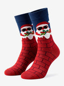 Essential Everyday Crew Socks - Christmas | Chimney Santa | sha256:582295814946276de7077ab0d0e1ccd8b05697e7f159044cd4ca28ad19903dde