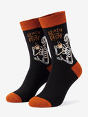 Essential Everyday Crew Socks - Halloween | Death Before Decaf | sha256:bad2f02db682e4ccee13d5a2bd7ea60cf8e43eb9a38bb328e7d90108179e3b09