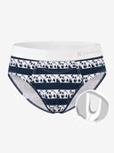 【Pre-Order】Zero-G™ MicroModal Brief (Horizontal Fly) - Christmas | Snowman Social