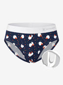 【Pre-Order】Zero-G™ MicroModal Brief（Side Fly） - Christmas | Santa Snowglobe