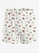 【Pre-Oder】 Relaxed Fit Knit Boxer (Button Fly) - Saddle & Stakes