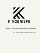Price Difference / Balance Payment